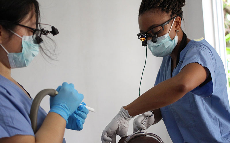 Jamaica community outreach event